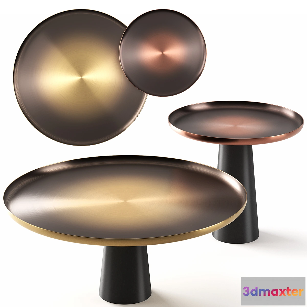 1414142 - Sunrise & Sunset Coffee Table By De Castelli 3D Max