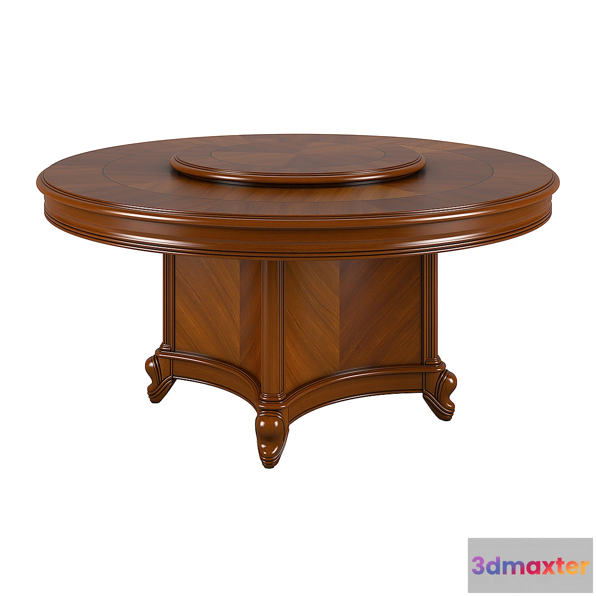1416432 - 2600300_230_1_Carpenter_Round_dining_table_D1600x770 3D Max