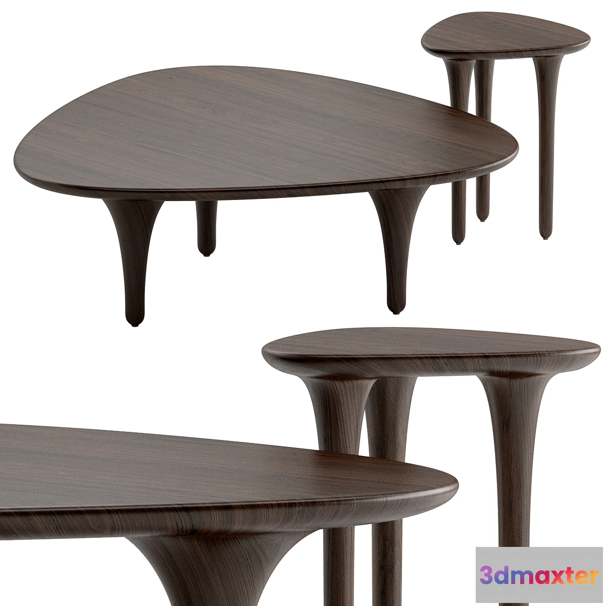 1417016 - CB2 Macello coffee and side table 3D Max