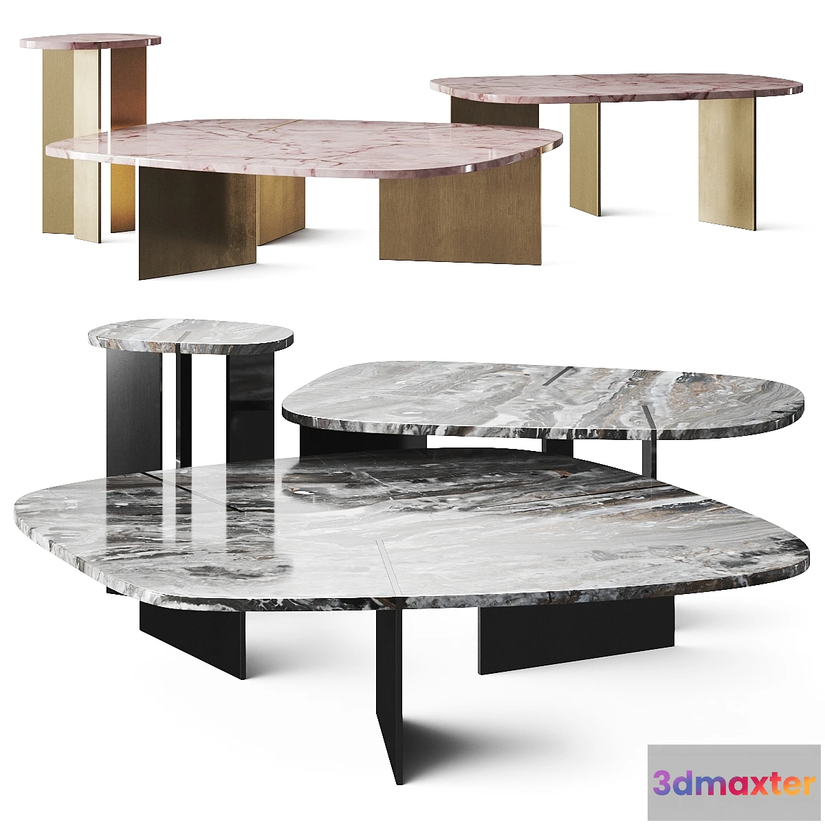 1417064 - Arketipo Rumors Coffee Tables 3D Max
