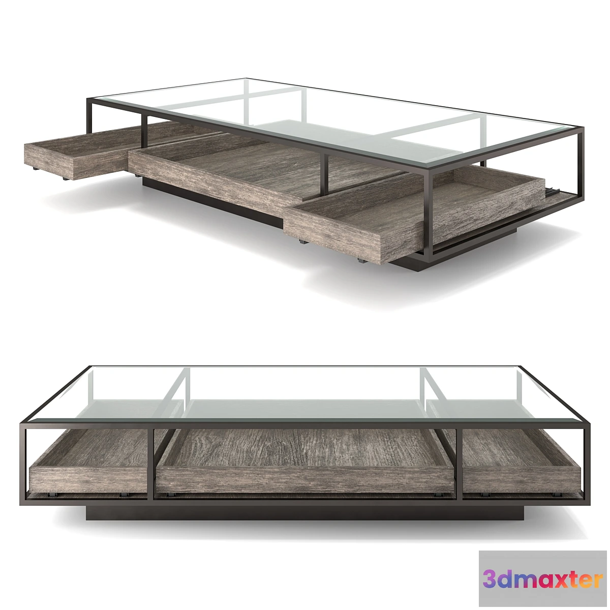 1417618 - COFFEE TABLE ROXTON eichholtz 3D Max