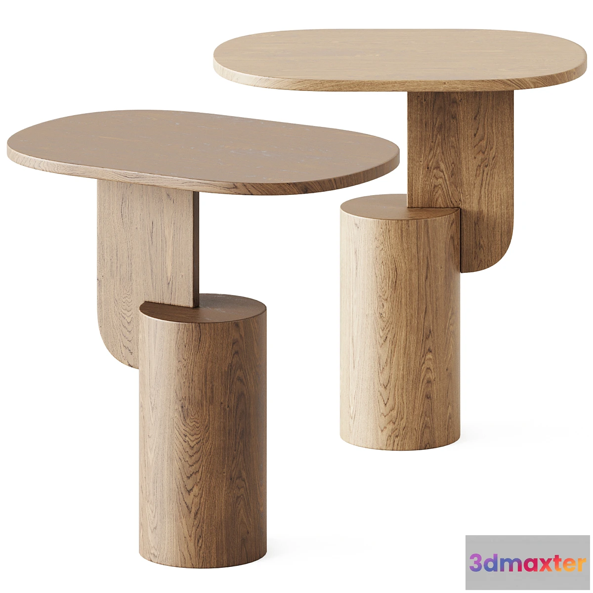 1418928 - Insert Side Table Wood by Ferm Living 3D Max