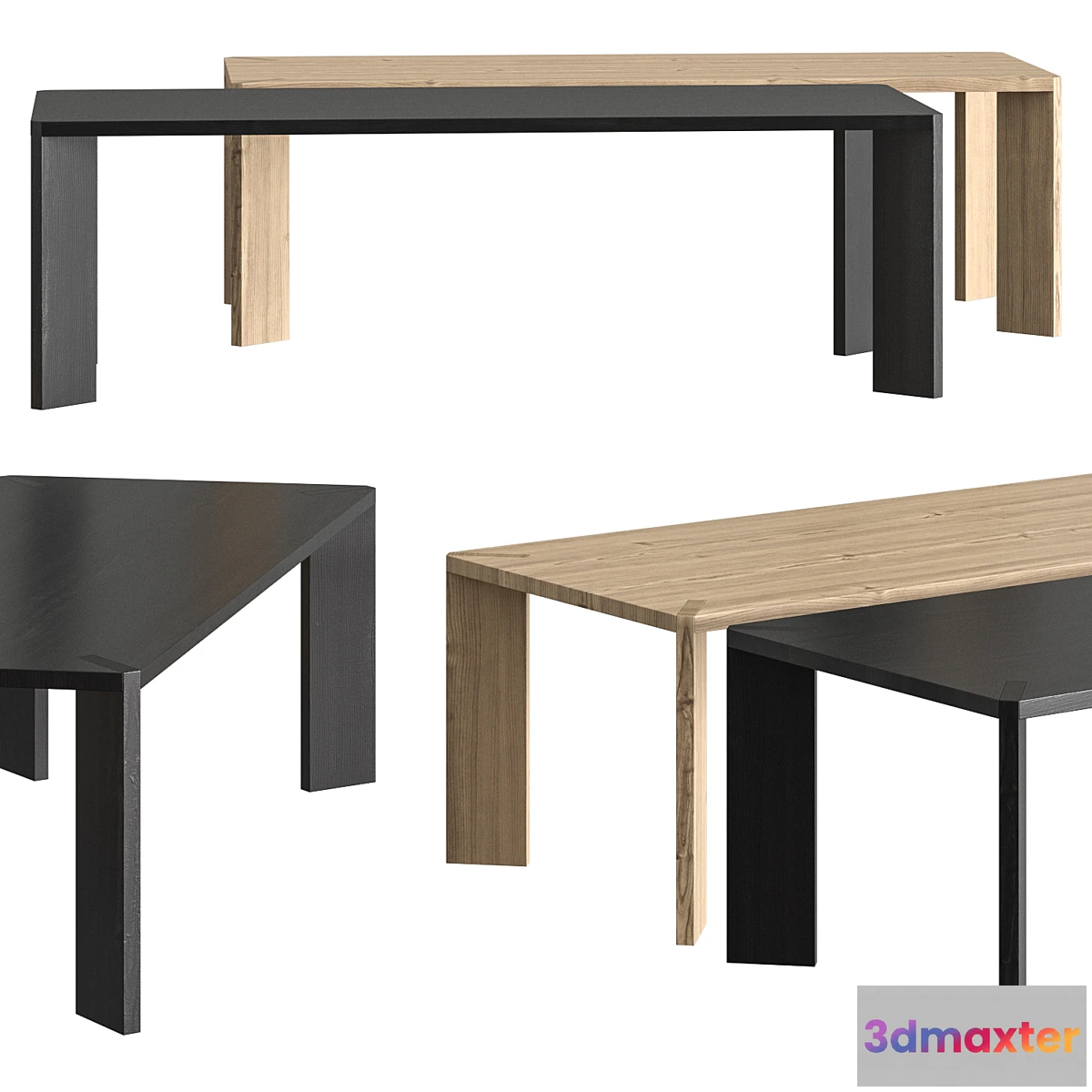 1421568 - Miniforms Manero Dining Table 3D Max