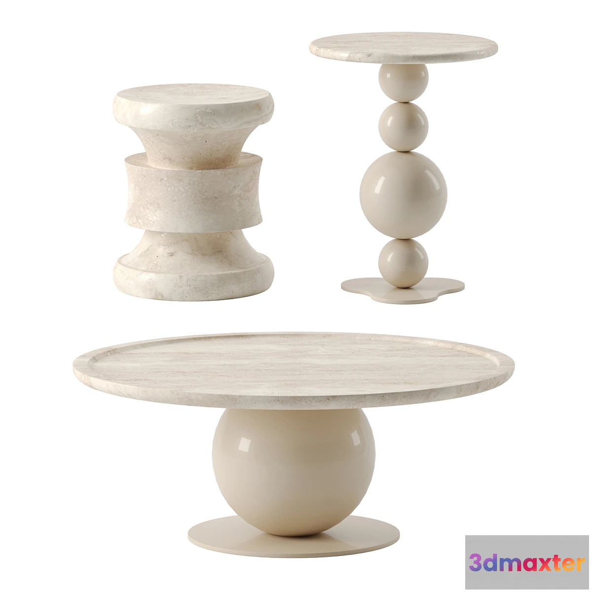 1422376 - Umbra tables by Le Berre Vevaud 3D Max