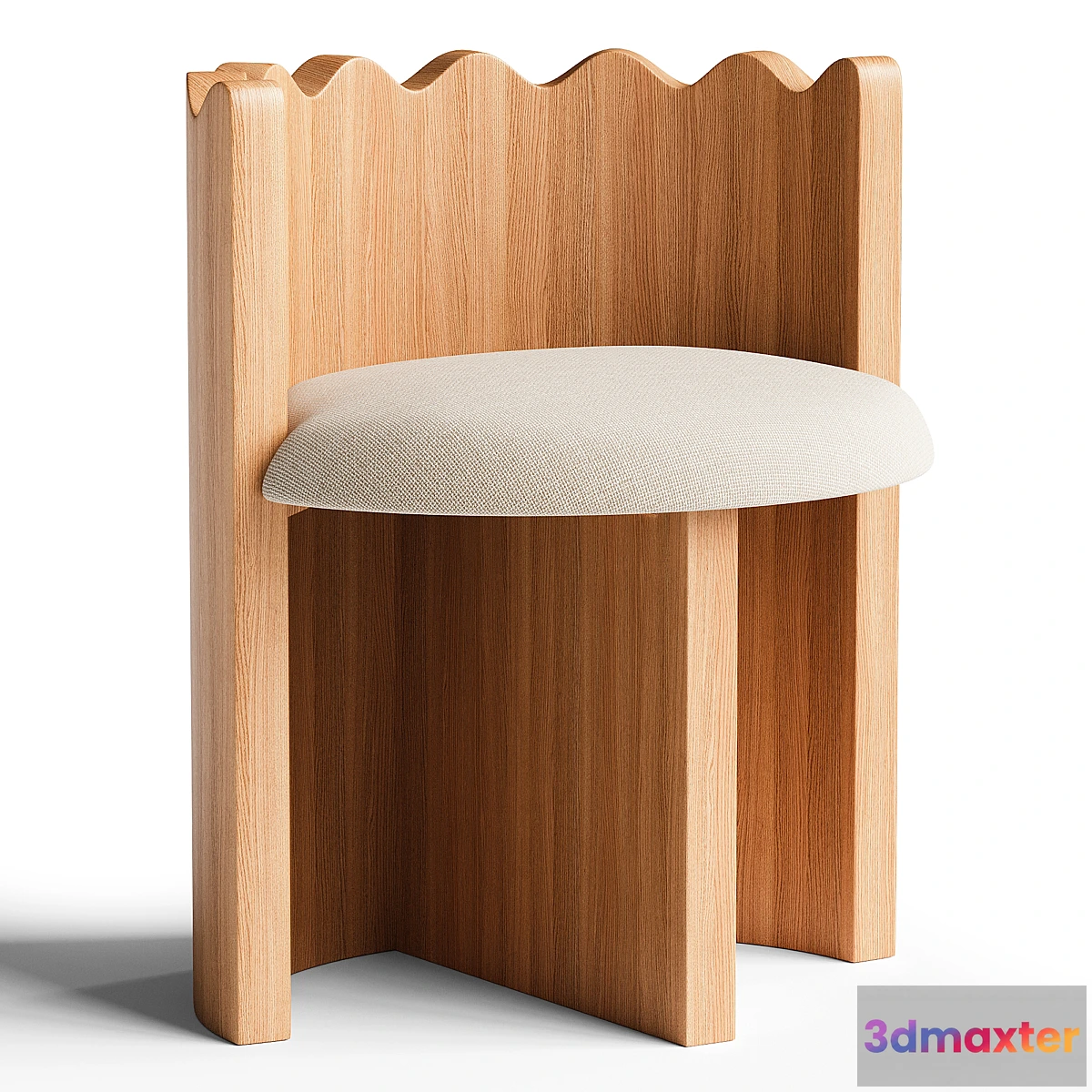 1423098 - Ripple Accent Chair 3D Max