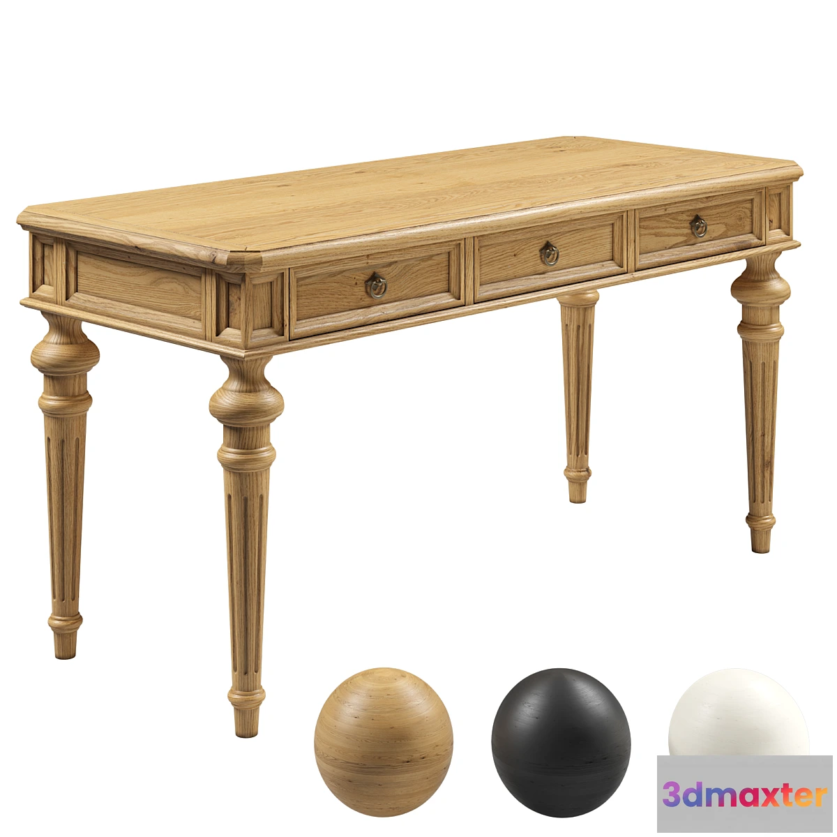 1423106 - Desk Vintage 3D Max