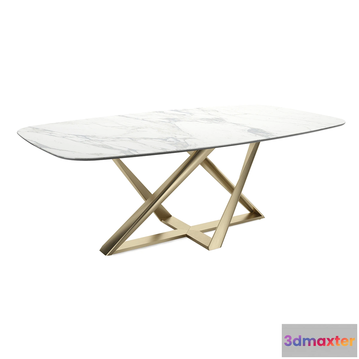 1423220 - Italian Millennium Table by Bontempi Casa 3D Max