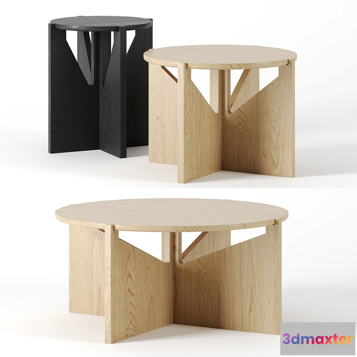 1423544 - Coffee tables set by kristina dam 3D Max