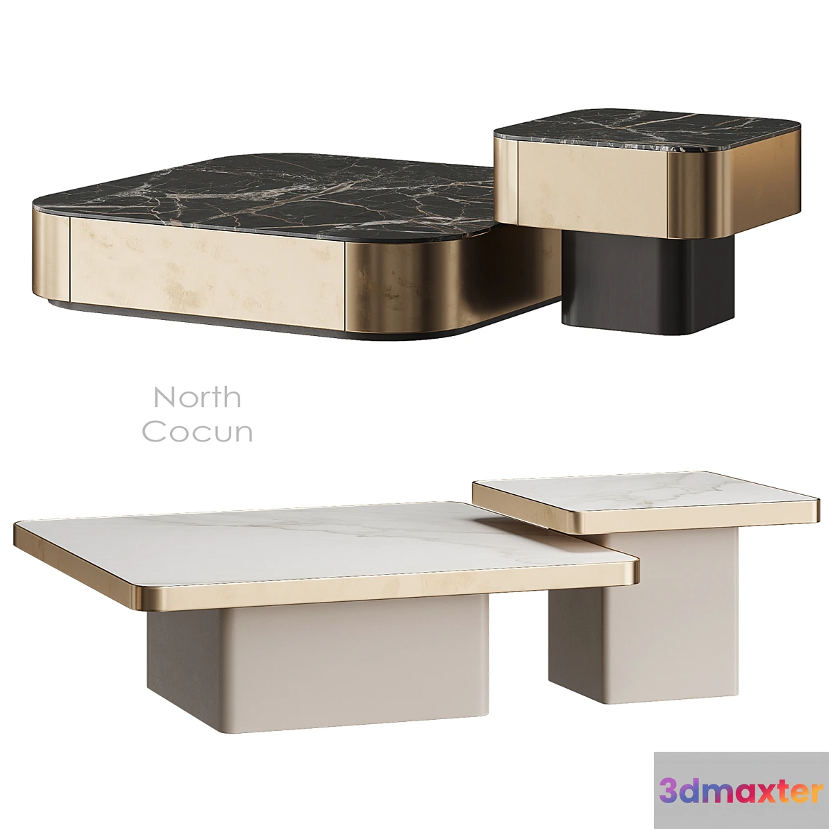 1425858 - North Cocun coffee table 3D Max