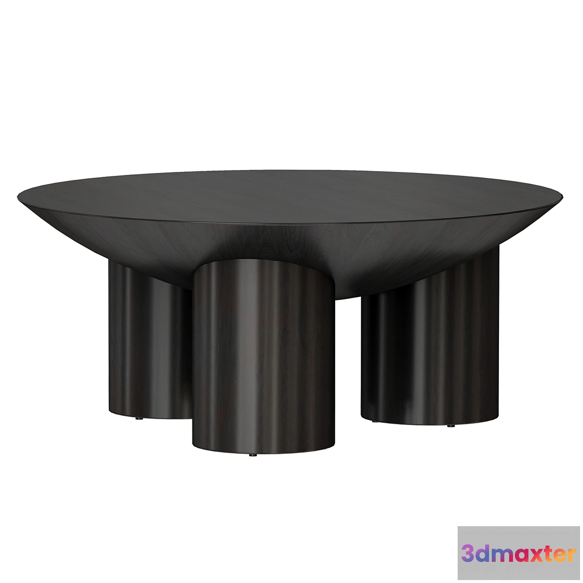 1427486 - Tom Charcoal Three-Legged Coffee Table (Crate and Barrel) 3D Max