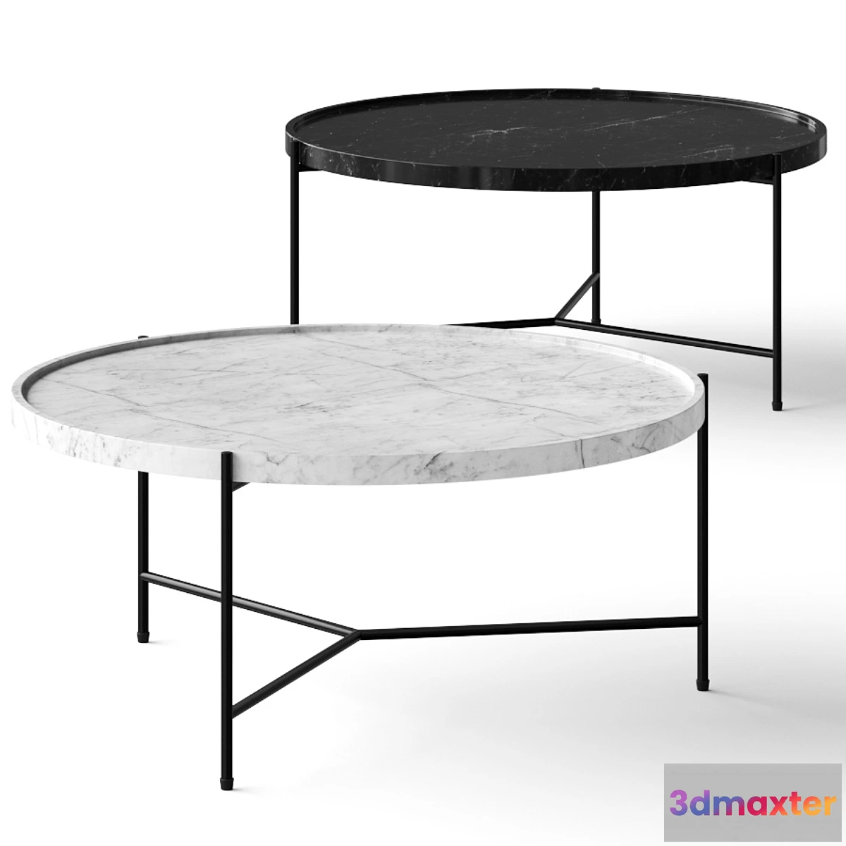 1427824 - Croft House Marquina Coffee Tables 3D Max