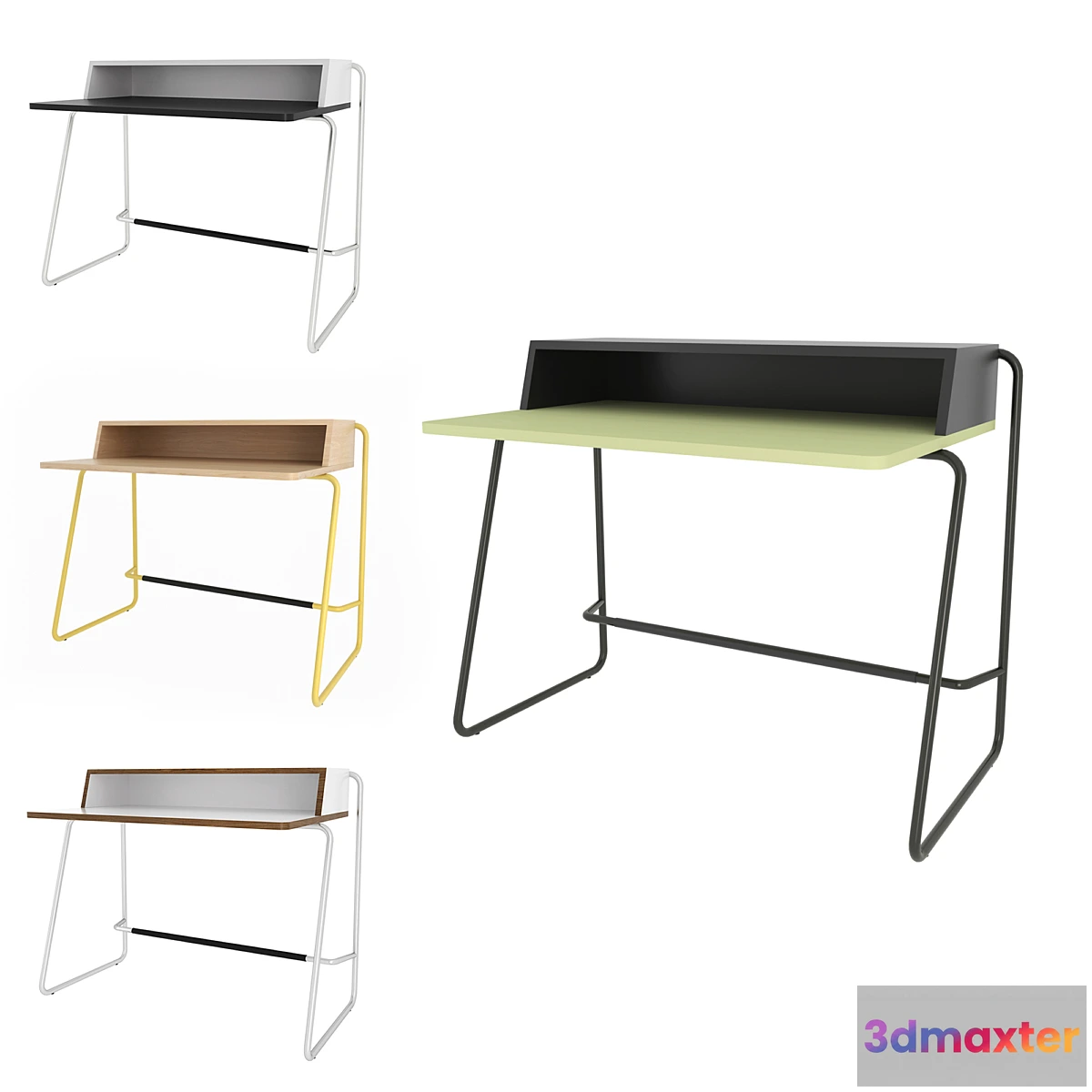 1428582 - Writing desk THONET 3D Max