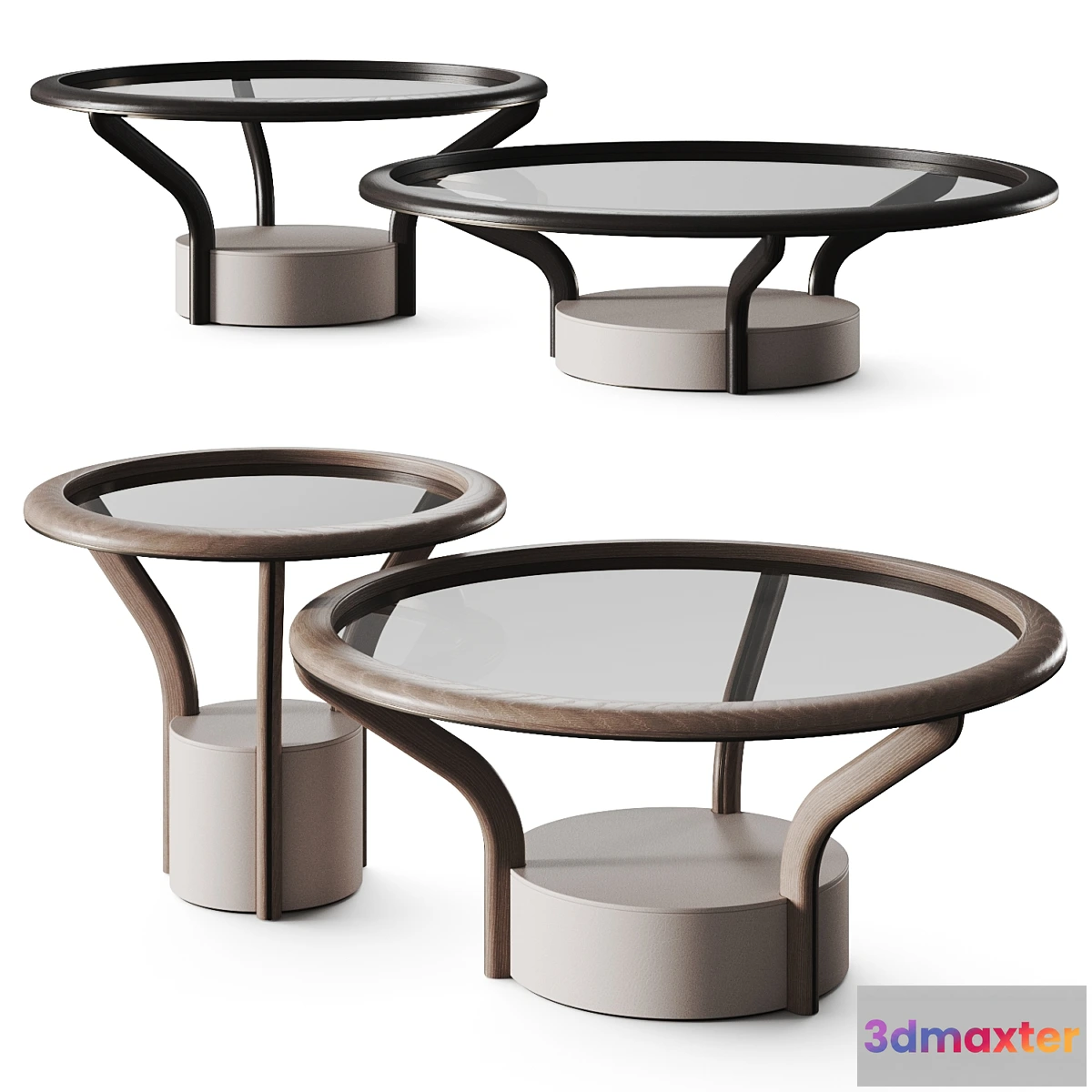 1428664 - Giorgetti Chanterelle Coffee Tables 3D Max