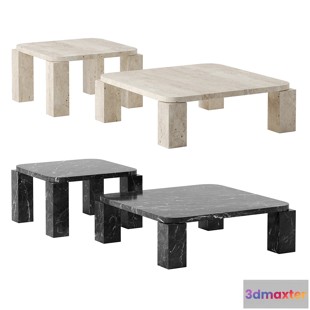 1429270 - Atlas Coffee Tables by New Works 3D Max