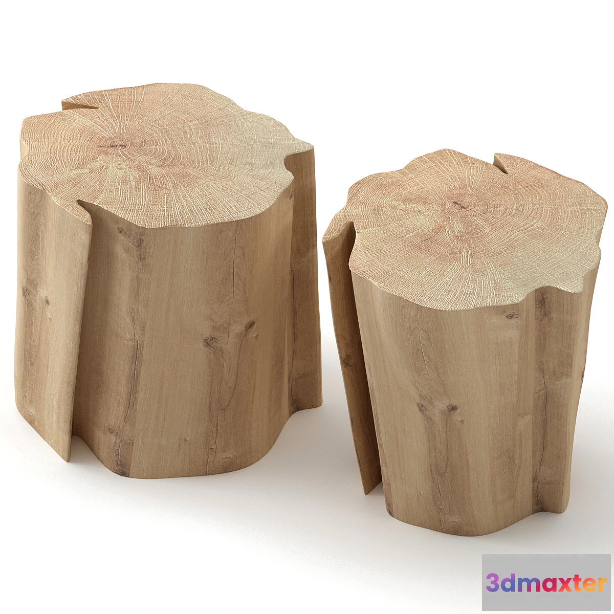 1429830 - Stump coffee tables. 3D Max