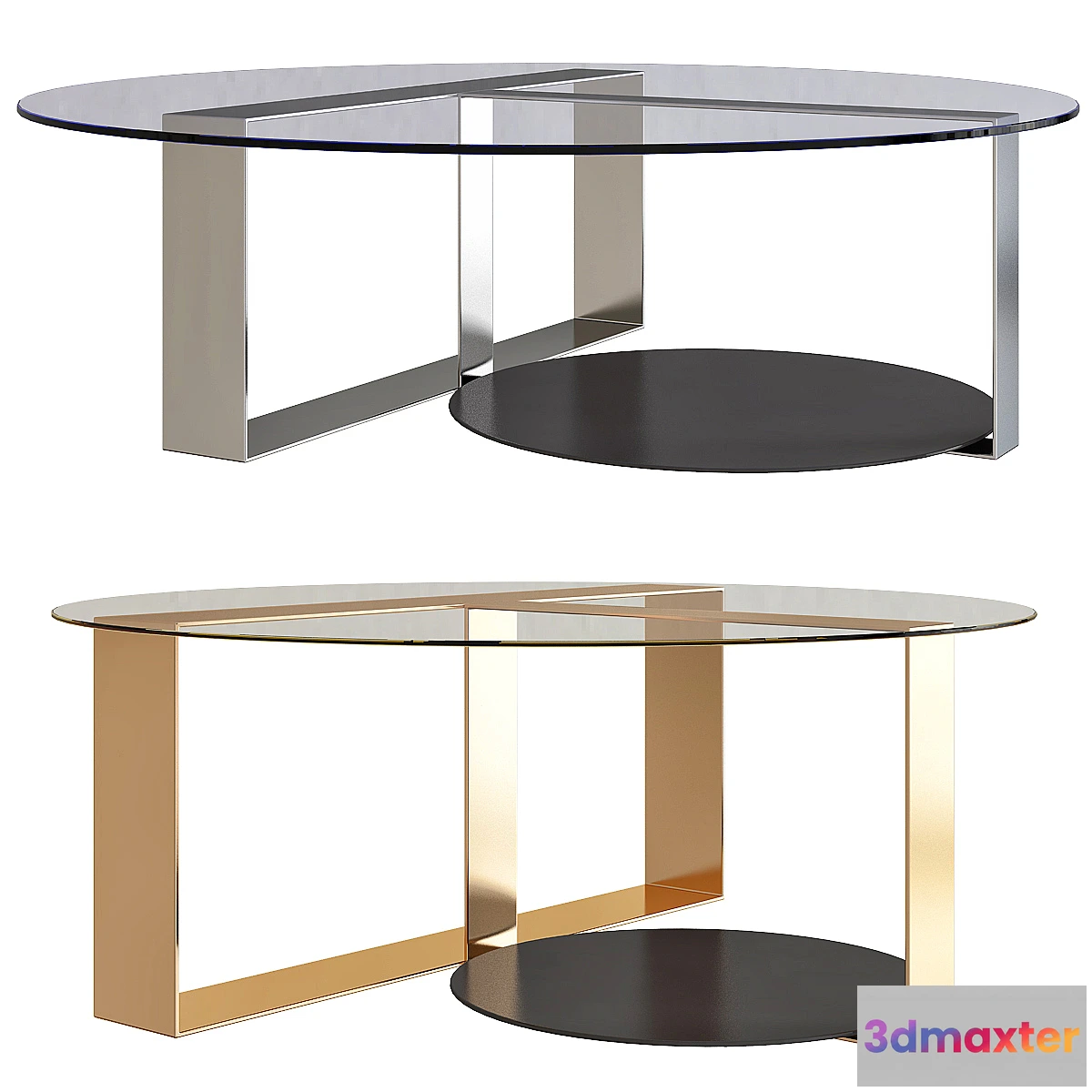 1432900 - Bresson Minotti coffee tables 3D Max
