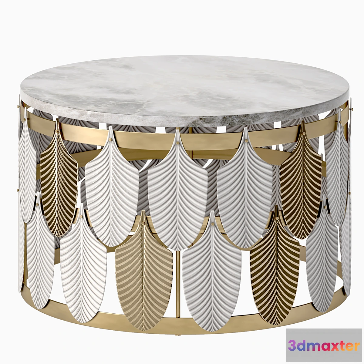 1433160 - Coffee table Peacock 3D Max