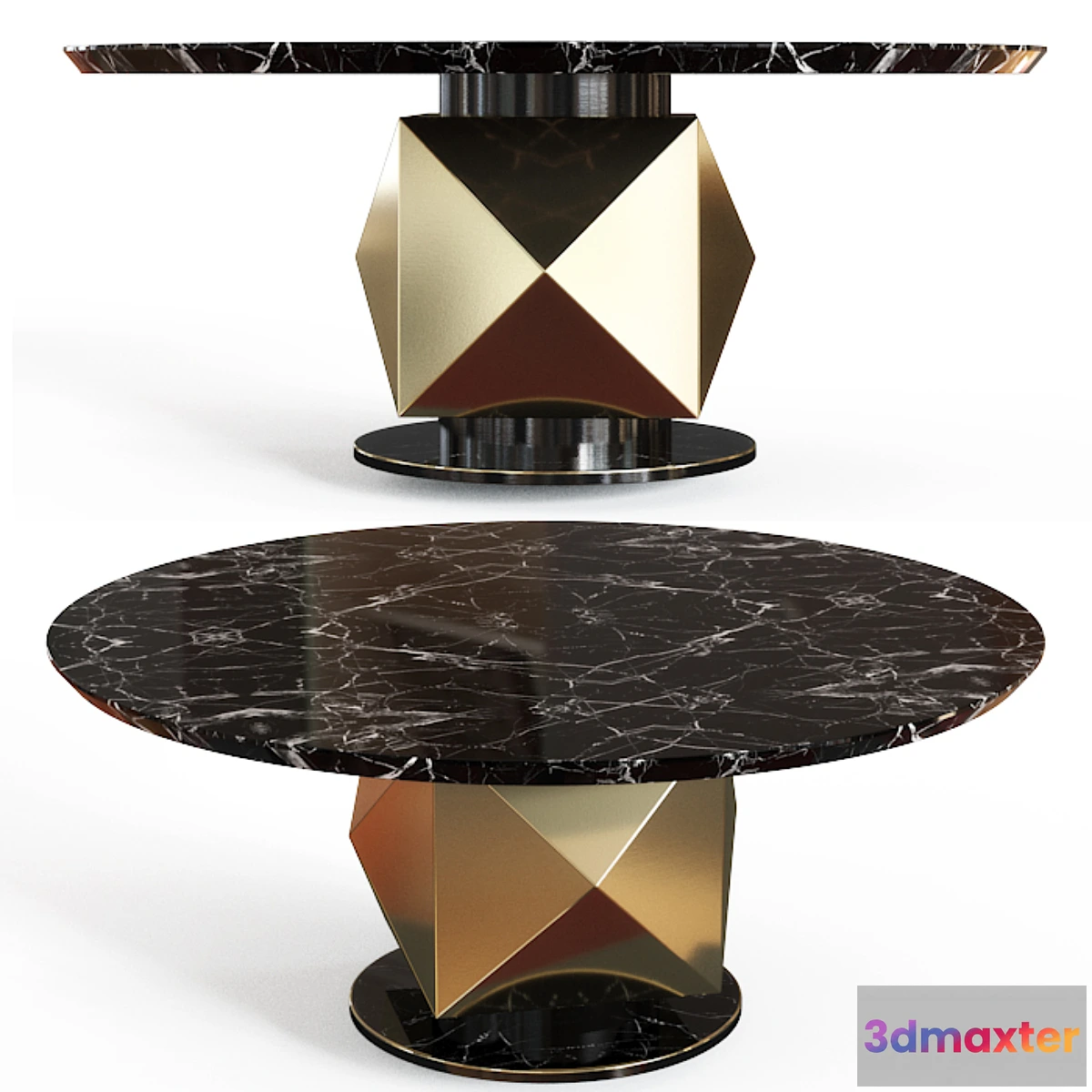 1433676 - Giorgio Collection Round Dining Table 3D Max