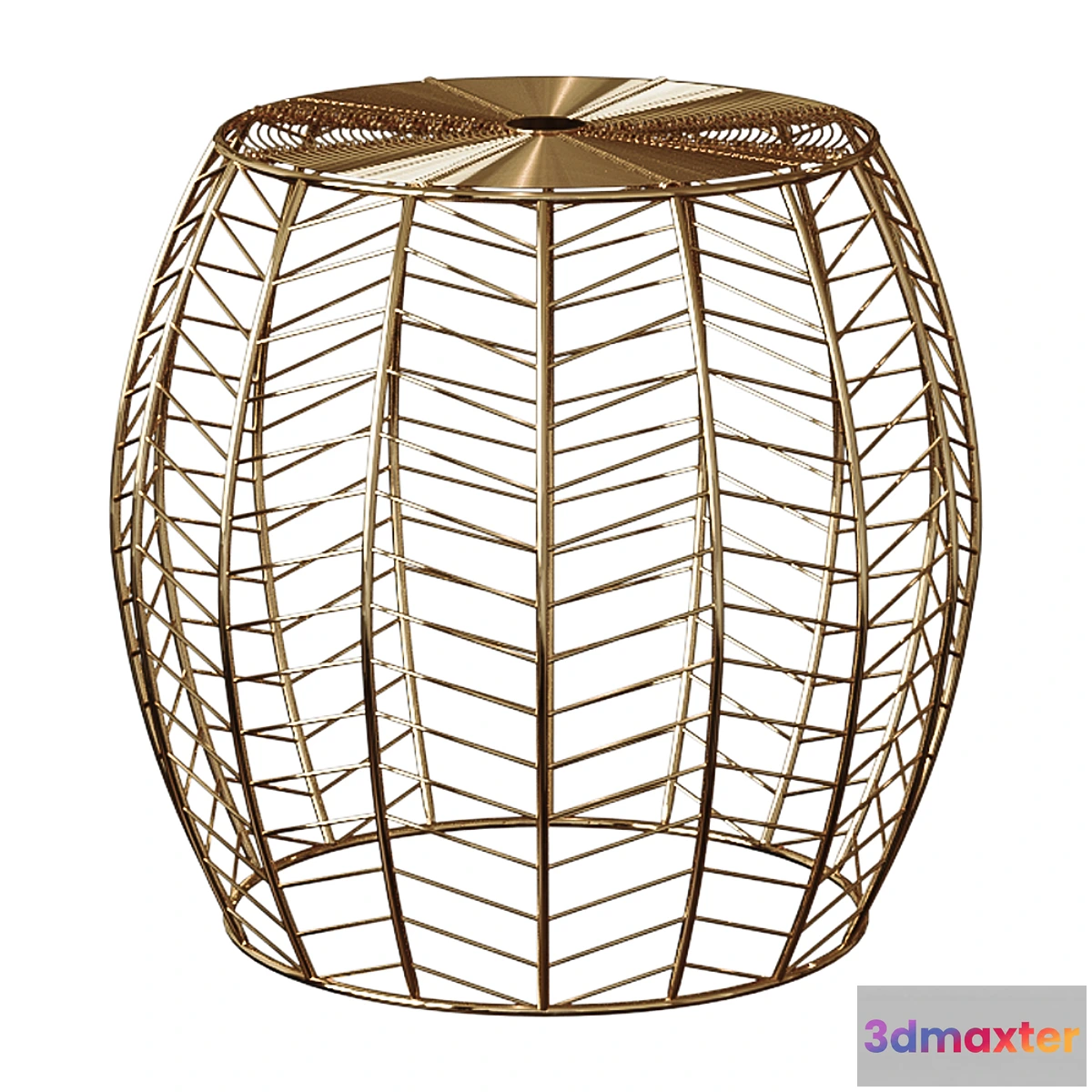 1435038 - Brass Ronna table 3D Max