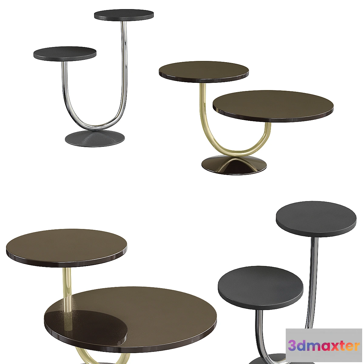 1436044 - Twins table 3D Max