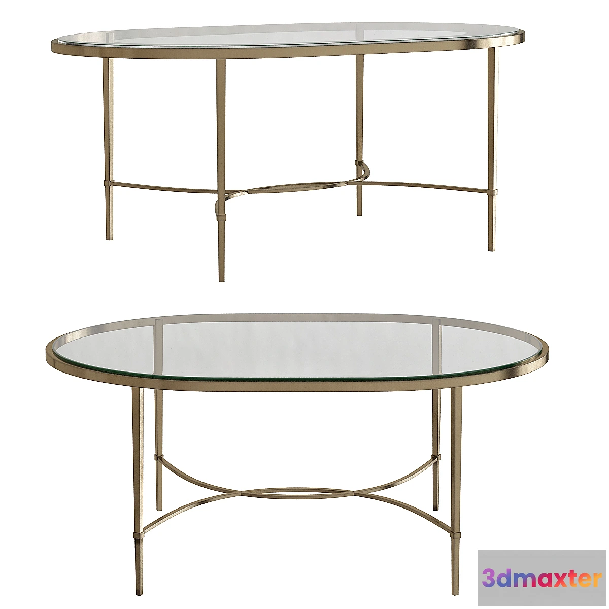 1436278 - Oval Coffee Table 3D Max