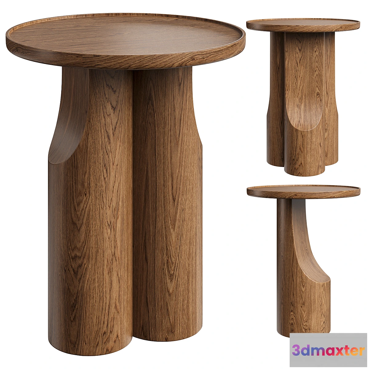 1436372 - Walnut sofa table Stigido AM.PM 3D Max