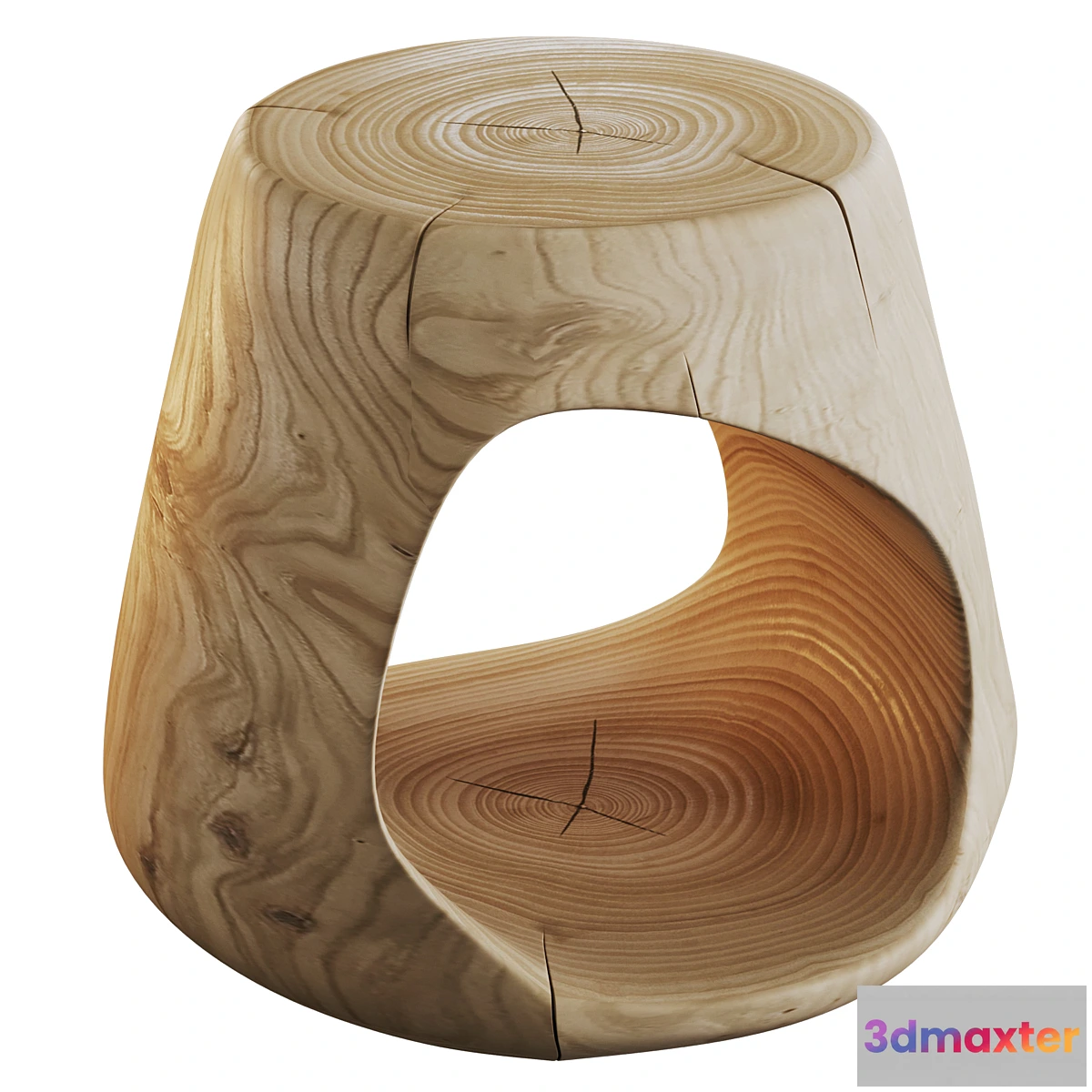 1440332 - Cedar slab coffee table 3D Max