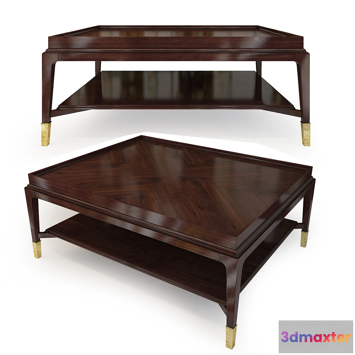 1440686 - cocktail table Bridgeton Cocktail Table. Century. 3D Max