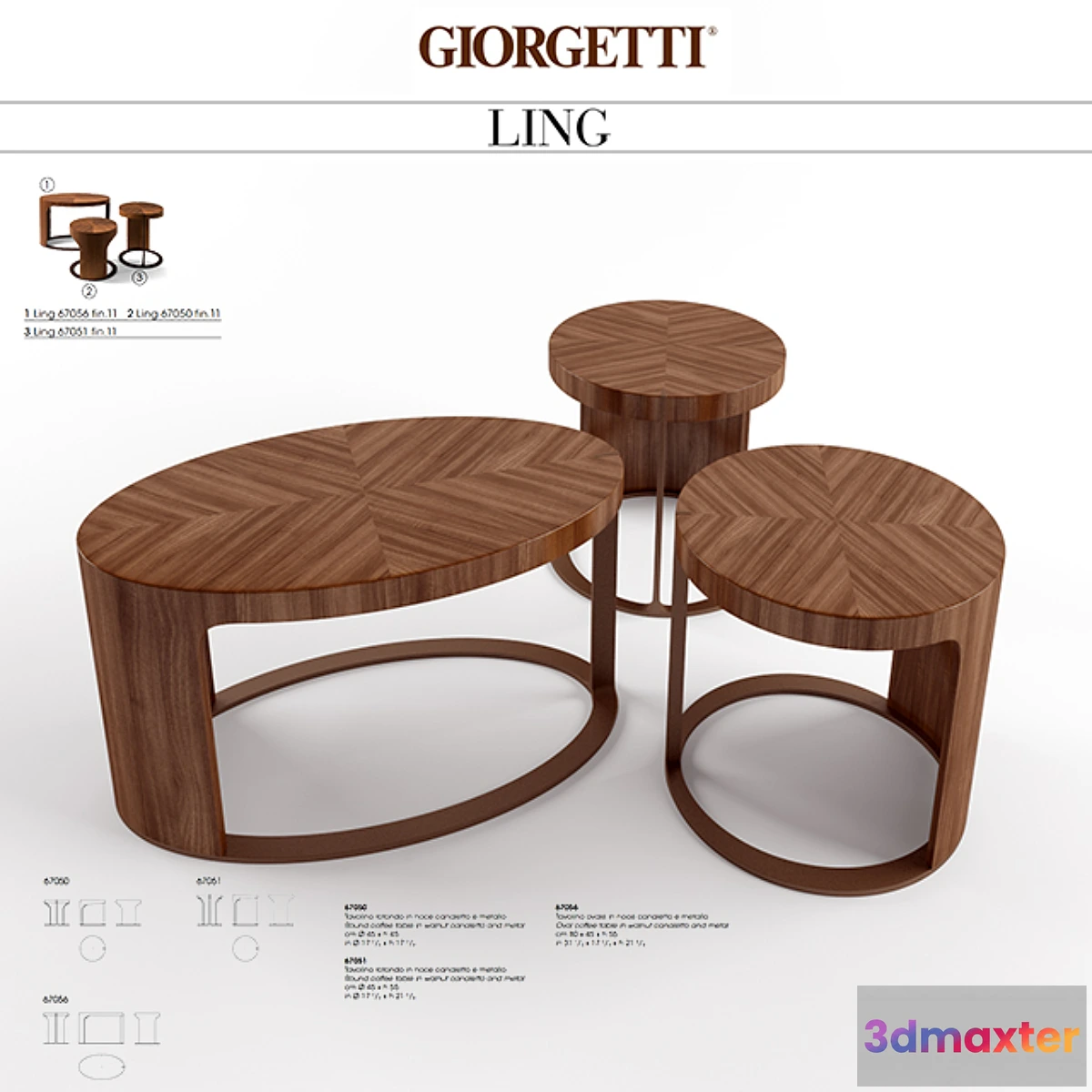 1440946 - GIORGETTI LING 3D Max