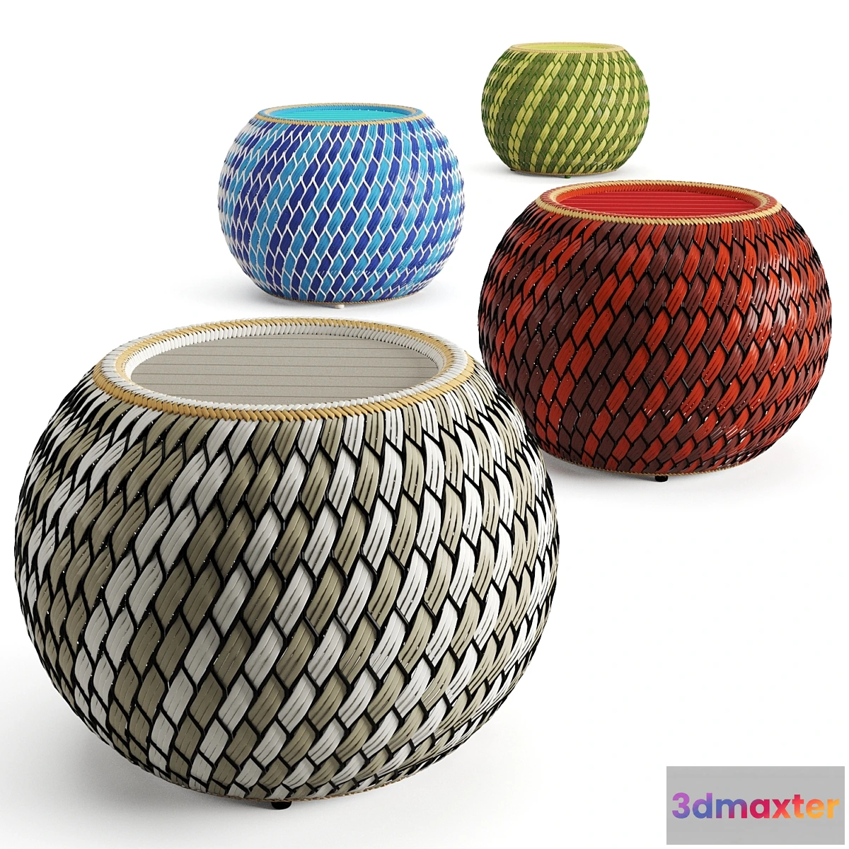 1441452 - Dala Side Table By Dedon 3D Max