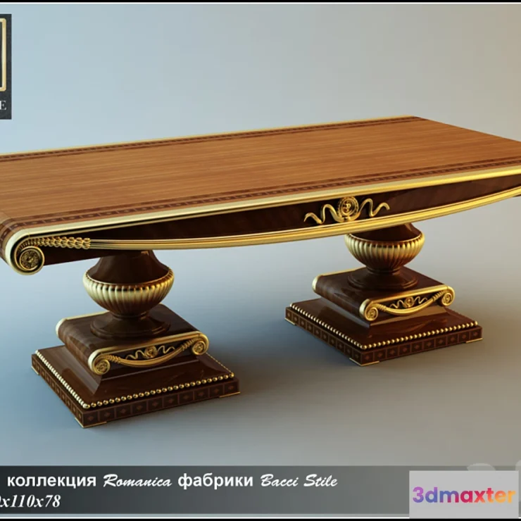 1441950 - Table factory Bacci Stile 3D Max