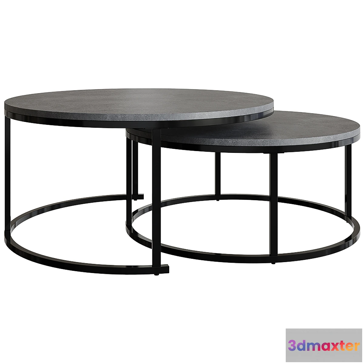 1441952 - Netice 2 Piece Coffee Table Set 3D Max