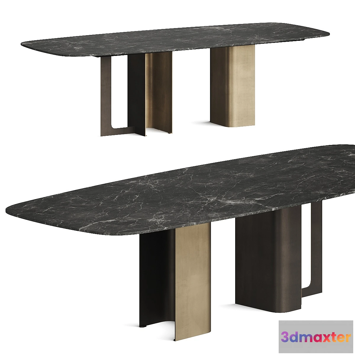 1442390 - Cantori Mirage 2 Dining Table 3D Max