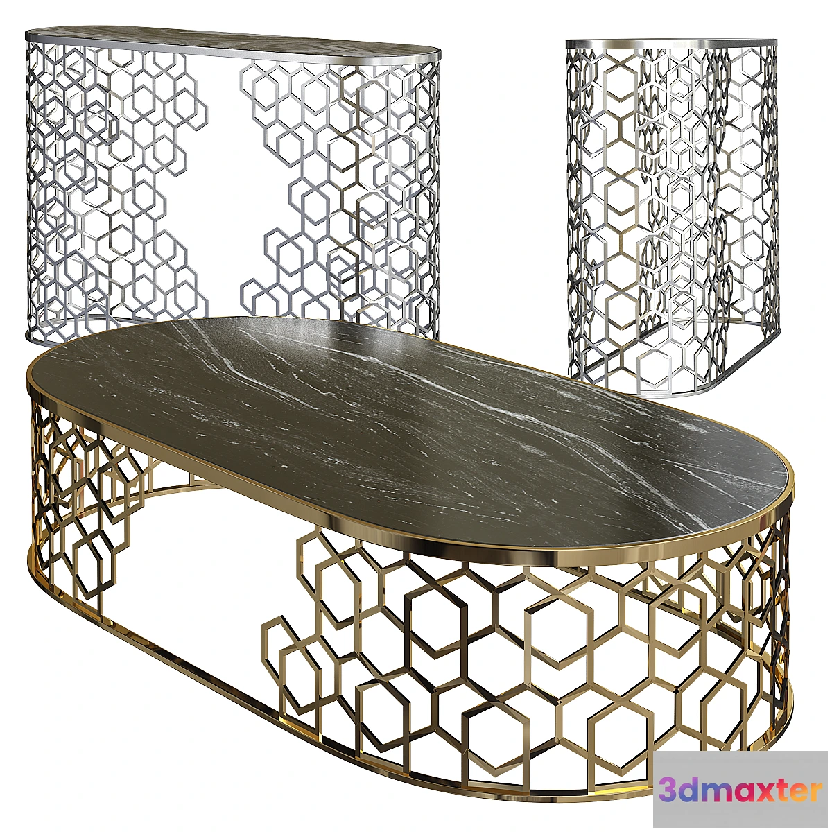 1443134 - Manfred coffee table longhi 3D Max