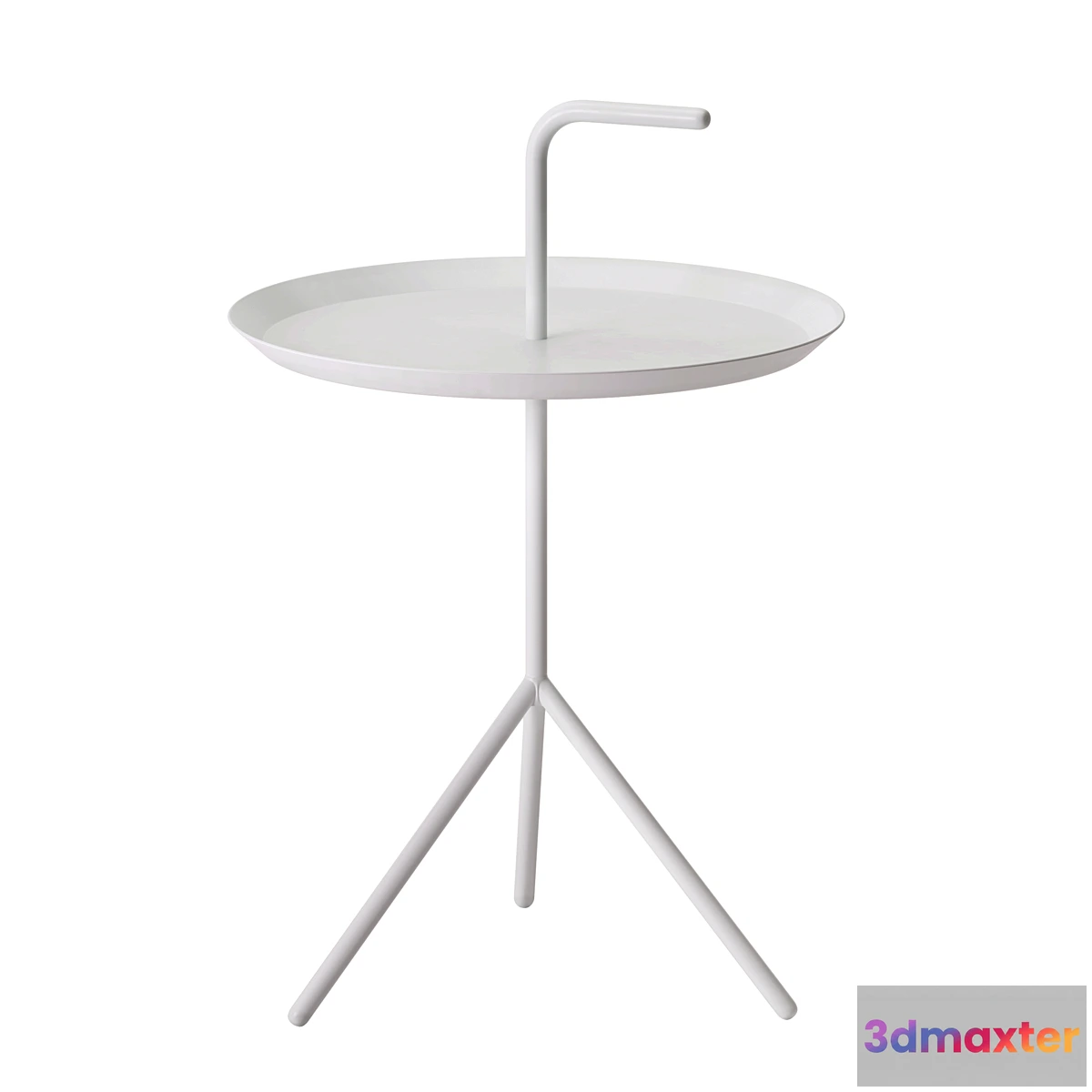 1443784 - Hay DLM table white 580mm 3D Max