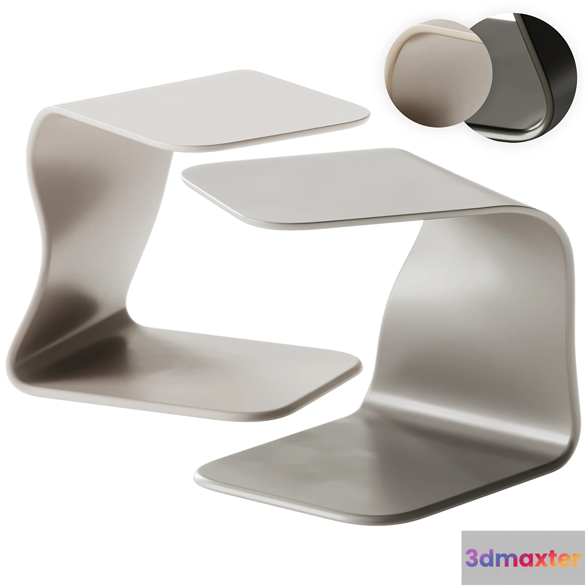 1444418 - Bonaldo DUFFY Side Table 3D Max