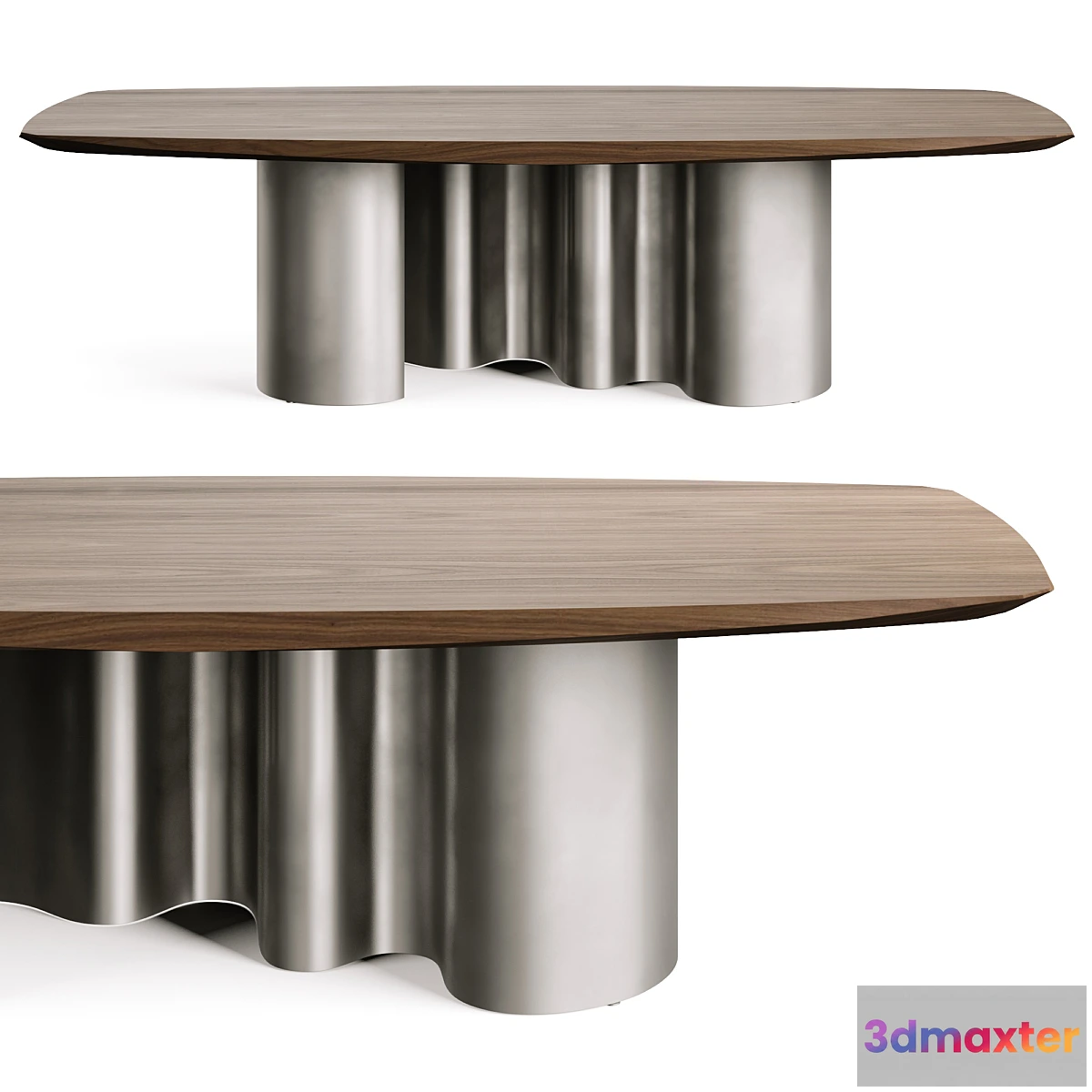 1444598 - Cattelan PAPEL Masterwood Dining Table 3D Max