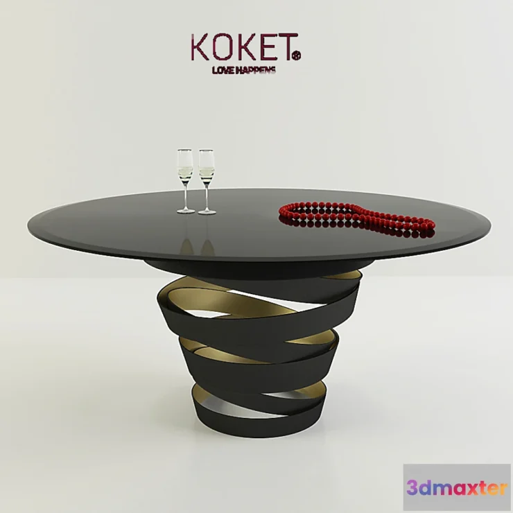 1444808 - INTUITION DINING TABLE 3D Max