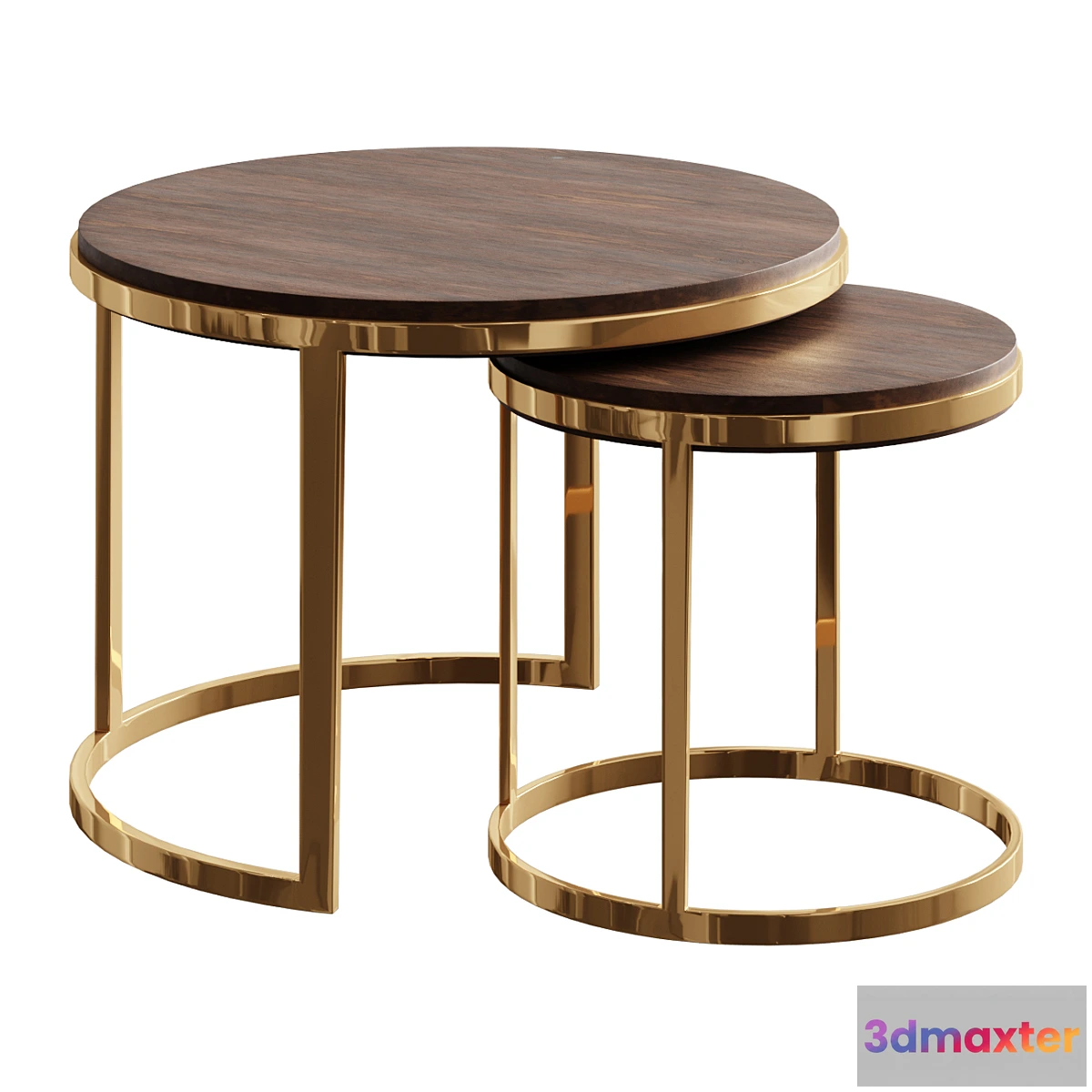1444996 - Coffee table Table TWINS GOLD coffee table 3D Max