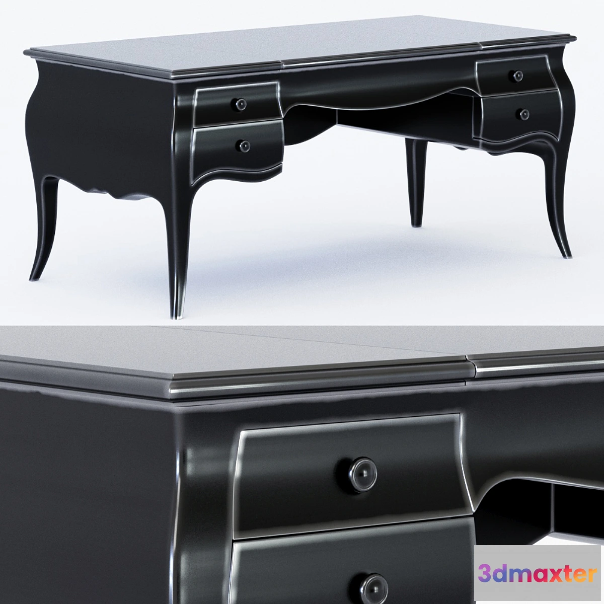 1445008 - Writing desk classic 3D Max