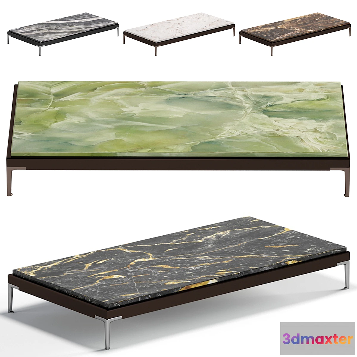 1445222 - Minotti Patio Table 180 cm 5 Colors Version 3D Max