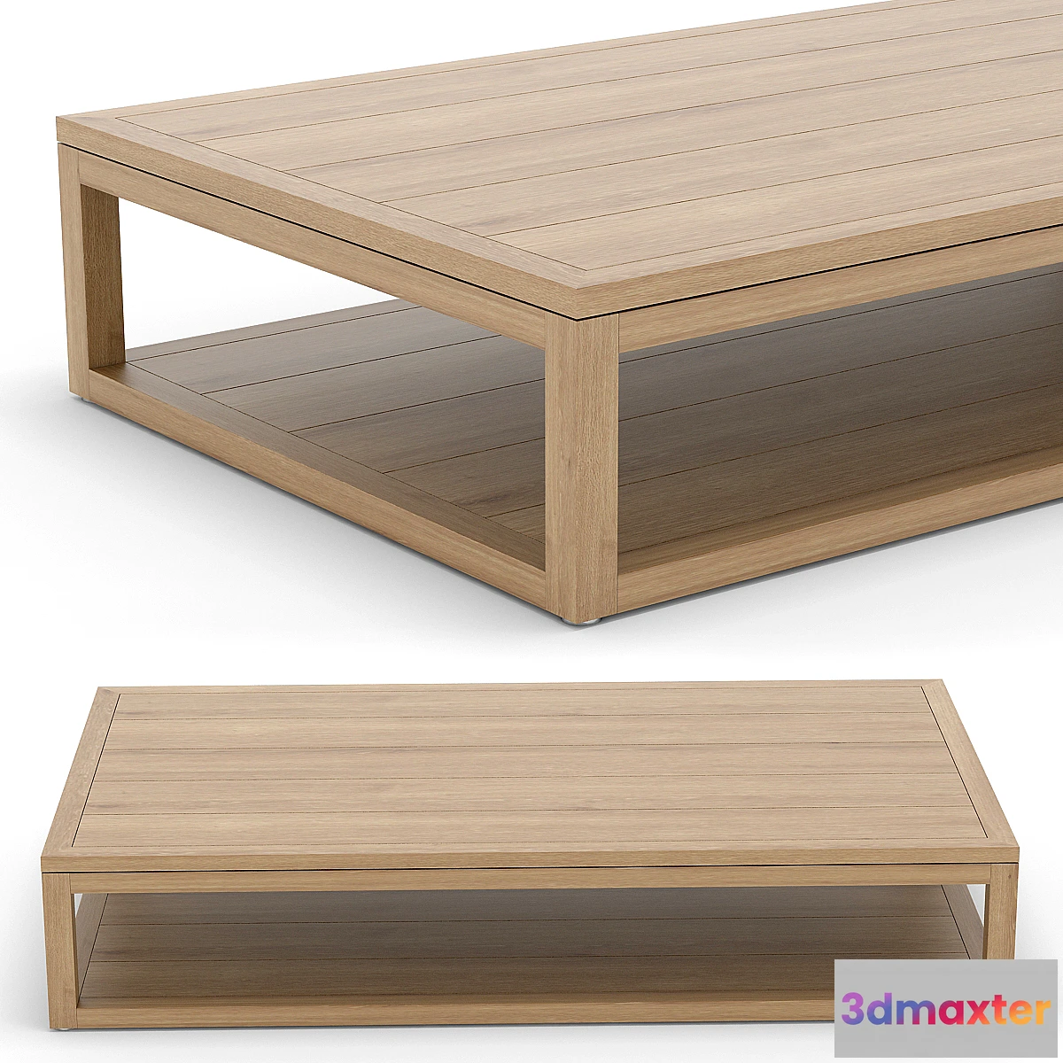 1446484 - RH Outdoor Capri coffee table 3D Max