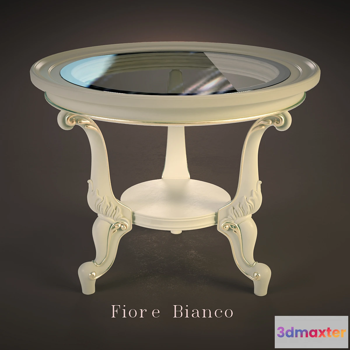 1451146 - Round table Fiore Bianco 3D Max