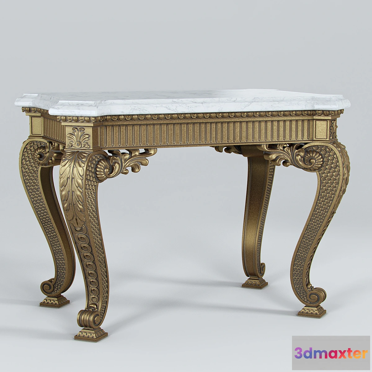 1452278 - Oak table 3D Max