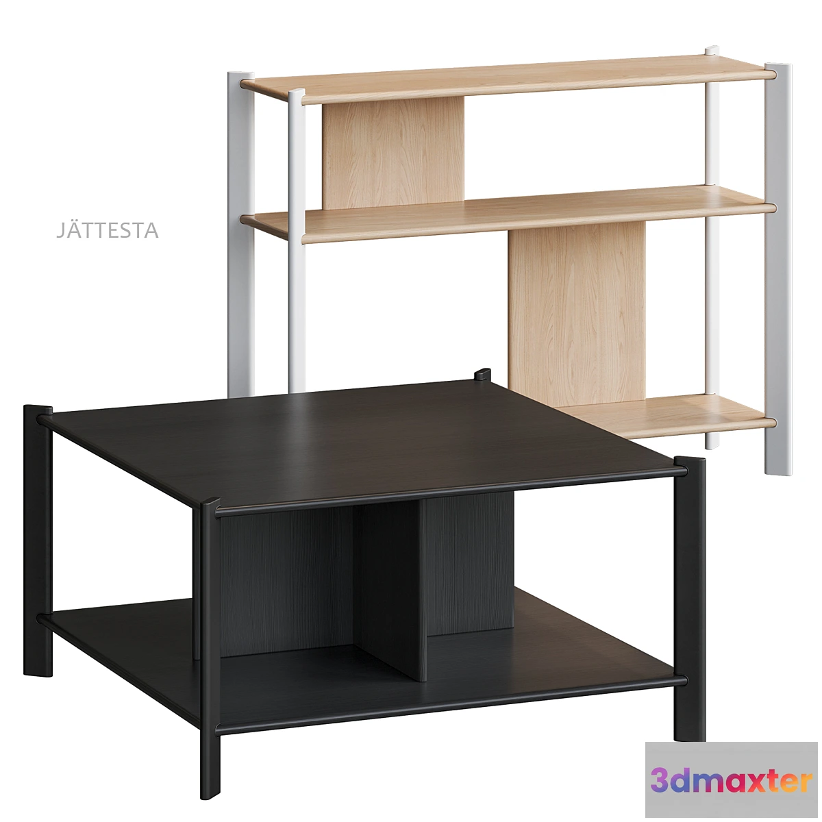 1452400 - JÄTTESTA IKEA table 3D Max