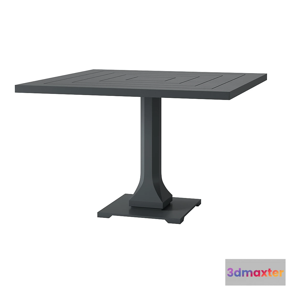 1452588 - Mckinnonharris Mundy Square outdoor dining table 1 3D Max