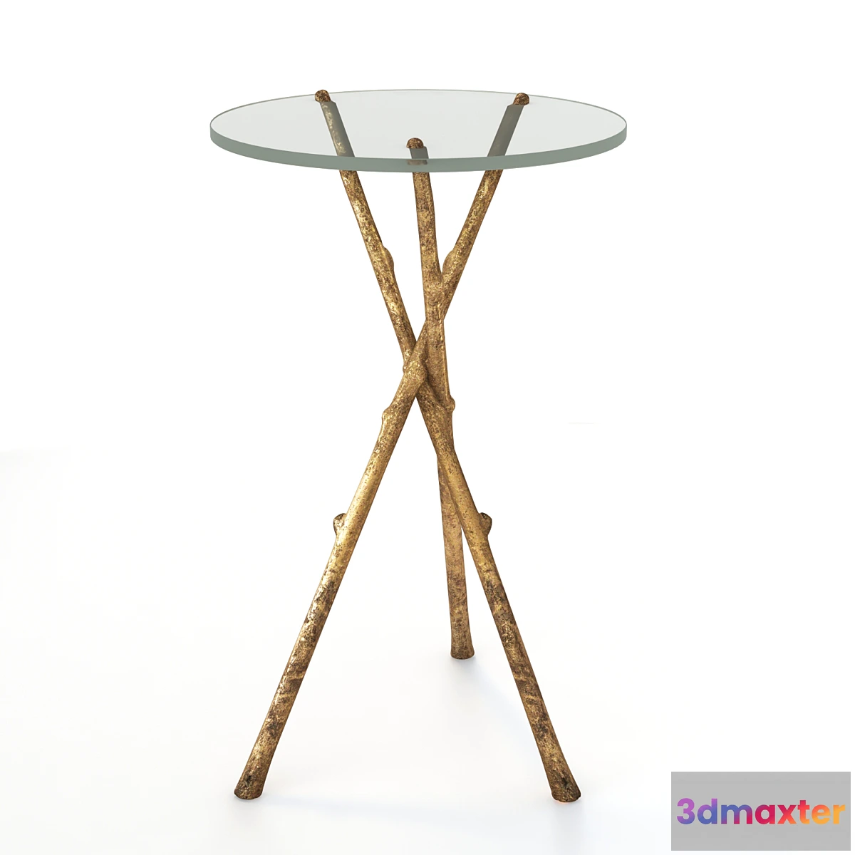 1453434 - Mis en Demeure PED. TABLE SOLOGNE S W. GLASS 3D Max