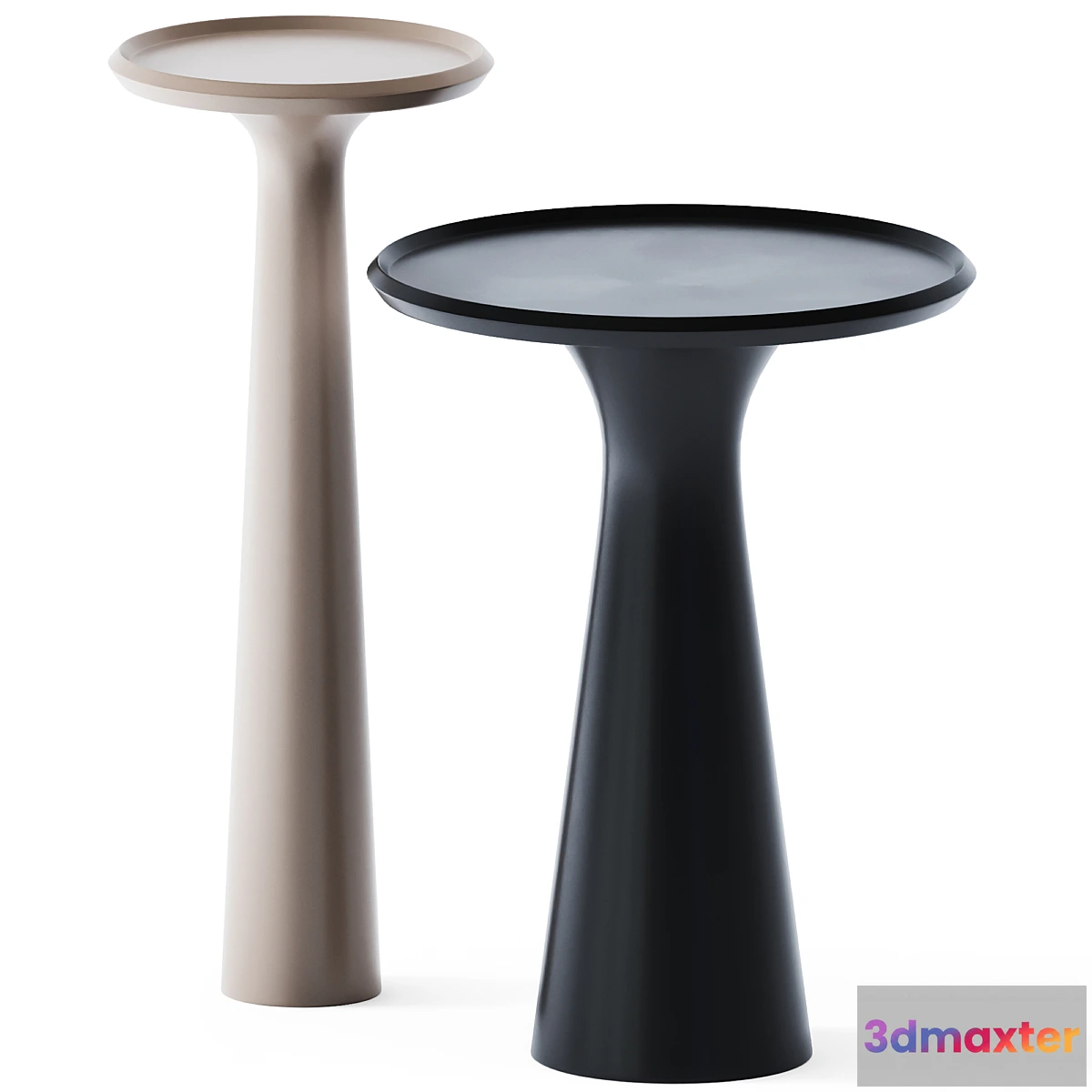 1453788 - Metal Side Table Pompano by Eichholtz 3D Max