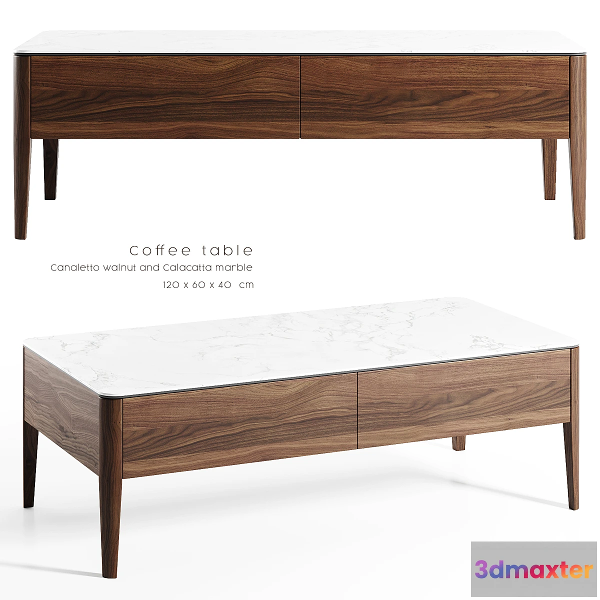 1456588 - Angel Cerda - Coffee table 315-A3 3D Max