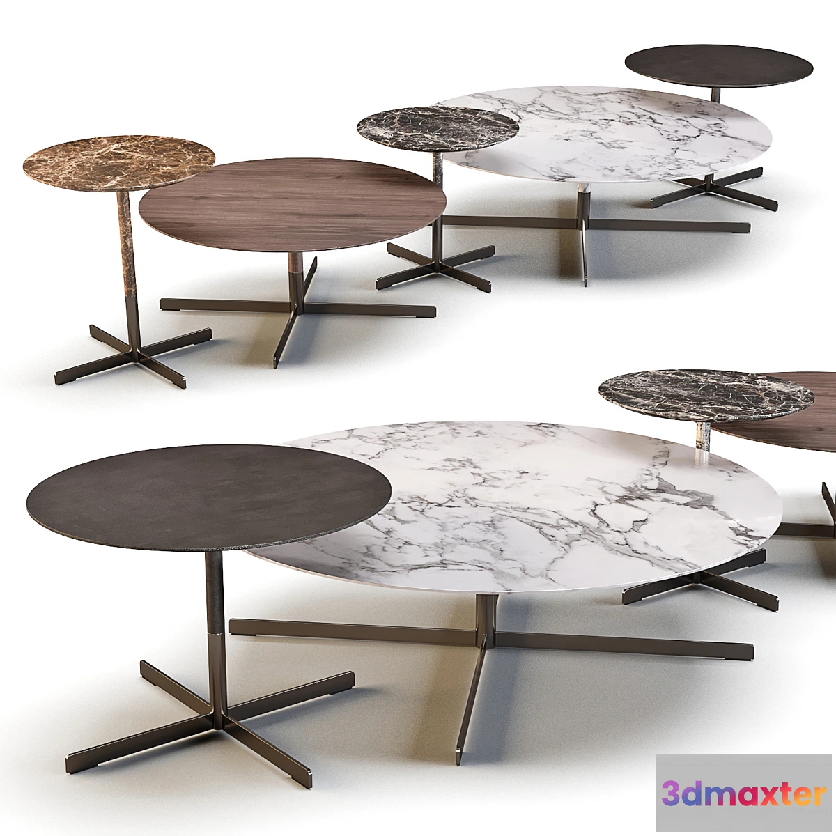 1457298 - Poltrona Frau Coffee Tables - Bob 3D Max
